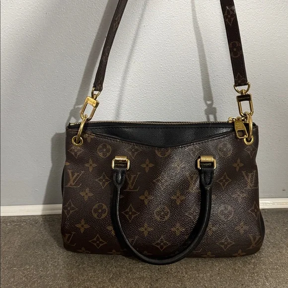 Louis Vuitton Pallas BB Bag black Monogram Brown - Picture 10 of 17